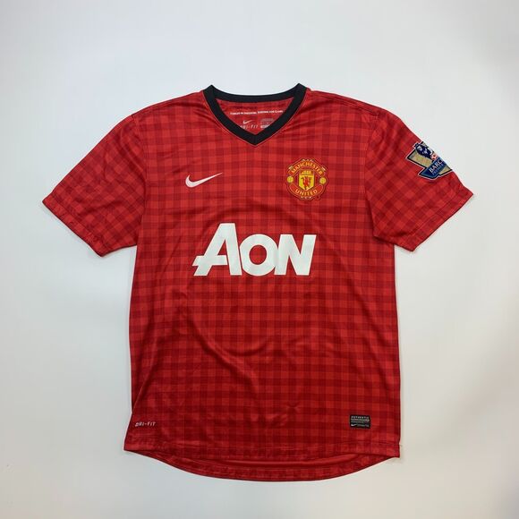 Nike Manchester United Home Jersey Men M Medium Red Soccer Football *Custom Name - Picture 2 of 15
